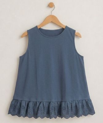 sabstreet bis web限定 裾刺繍レースタンクトップ 35