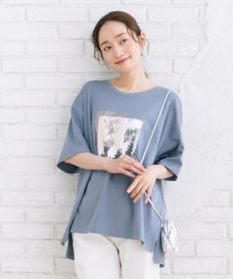 sabstreet bis web限定 モノクロプリントTシャツ 35