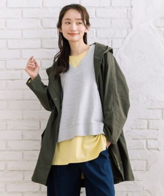 ＜sab street my standard (Women/大きいサイズ)＞ｓａｂｓｔｒｅｅｔ　ｂｉｓ　ｗｅｂ限定　　ロングモッズコート　３５７１０００７
