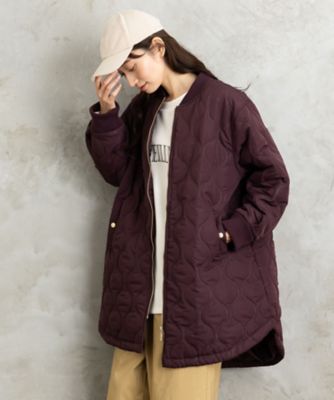 ＜sab street my standard (Women/大きいサイズ)＞ｓａｂｓｔｒｅｅｔ　ｂｉｓ　ｗｅｂ限定　キルトロングＭＡー１　３５ー７３ー０００５