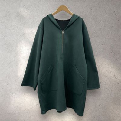 sabstreet bis web限定 フェイクスェードZIPコート