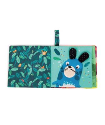 【受注商品】「Ｄａｎ　Ｌａ　Ｊｕｎｇｌｅ」にぎやかジャングルの布絵本