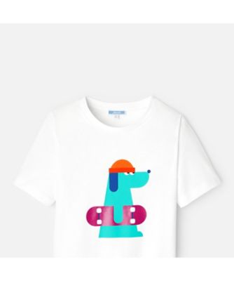 プリント入り半袖Ｔシャツ