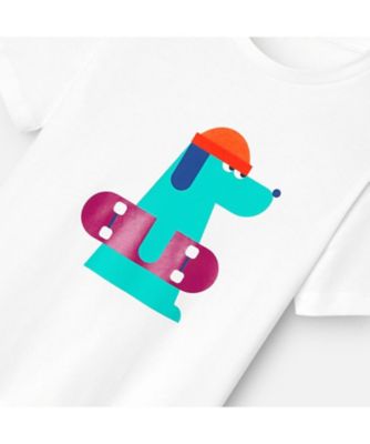 プリント入り半袖Ｔシャツ