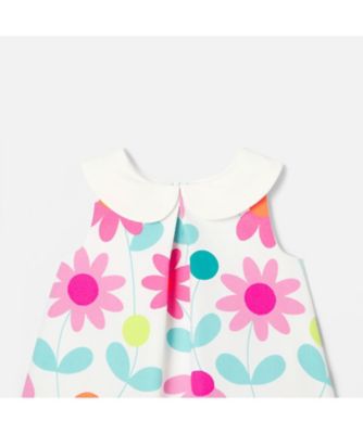jacadi フラワープリントワンピース 12M 74cm
