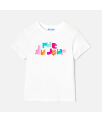 ＜JACADI(Baby&Kids)＞プリント入り半袖Ｔシャツ