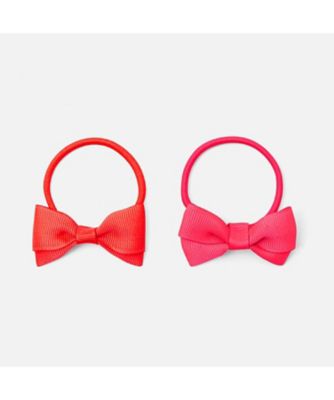 ＜JACADI (Baby&Kids)＞リボンヘアゴム２個セット