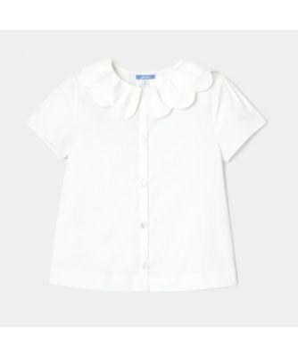 ＜JACADI (Baby&Kids)＞スカラップ襟ブラウス