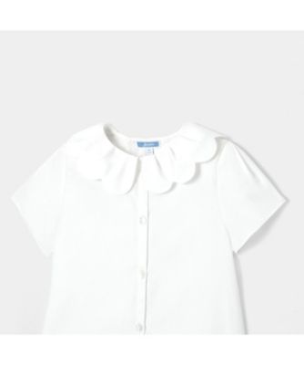 Jacadiジャカディ　スカラップ襟　ワンピース スカラップワンピース | JACADI (Baby&Kids)/ジャカディ | 三越