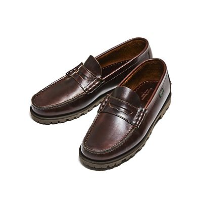 ＜Paraboot (Men)＞モカシンコインローファー　ＣＯＲＡＵＸ　ＲＡＩＤ　コロー　１８３３０３