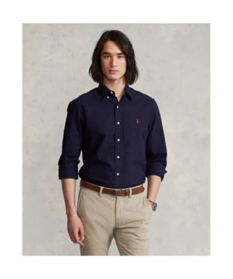 POLO RALPH LAUREN クラシック フィット ガーメントダイド オックスフォード シャツ 410/ネイビー XS