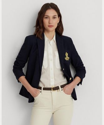 パッチ ジャカード ブレザー ＷＭＬＲＯＴＷＳ６０２００７９ | LAUREN RALPH LAUREN (Women)/ローレン ラルフ ローレン  | 三越伊勢丹オンラインストア・通販【公式】