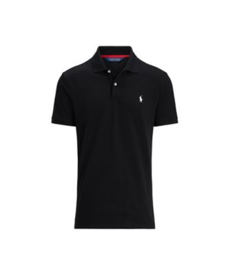 ＰＯＬＯ ＧＯＬＦ カスタム スリム フィット ストレッチ メッシュ ポロシャツ メンズ