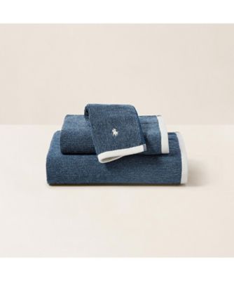 ＜RALPH LAUREN HOME＞Ｂｕｒｔｏｎ　ウォッシュタオル