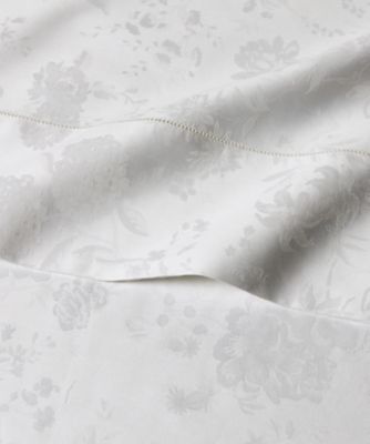 Ralph Lauren フィットシーツ 100%コットン オーガニック コットン Bethany ジャカード ボックスシーツ