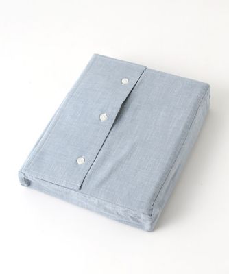 ＜RALPH LAUREN HOME＞ワークシャツ　シャンブレー　ボックスシーツ　／シングルサイズ