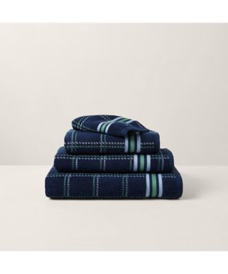 ＜RALPH LAUREN HOME＞Ｄｉｌｌｏｎ　ウィンドーペーン　ウォッシュ　タオル