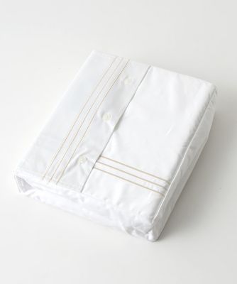 ＜RALPH LAUREN HOME＞コットン　サティーン　ハンカチーフ　ドゥーヴェ　／掛ふとんカバーダブルサイズ　ブラウン