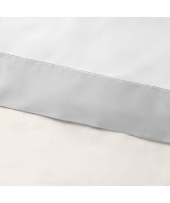 ＜三越伊勢丹/公式＞ RALPH LAUREN HOME/ラルフ ローレン ホーム コットン サティーン ボーダー フラットシーツ／シングルサイズ 040グレー 040グレー 【三越伊勢丹/公式】