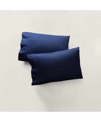 コットン サティーン ピローケース 410ネイビー | RALPH LAUREN
