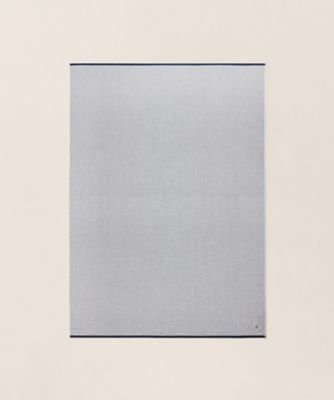 RALPH LAUREN HOME/ラルフ ローレン ホーム オックスフォード ストライプド タオルケット 410ネイビー 毛布・ブランケット【三越伊勢丹/公式】