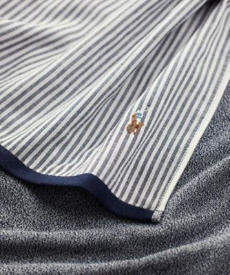 オックスフォード ストライプド タオルケット | RALPH LAUREN