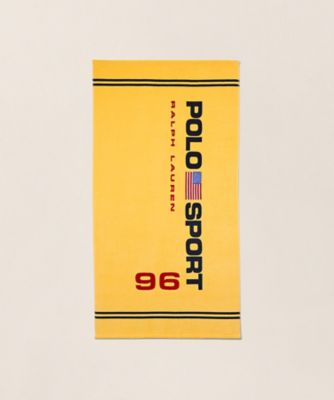 Polo Sport ビーチ タオル（イエロー） | RALPH LAUREN HOME
