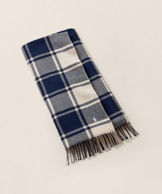 ＜RALPH LAUREN HOME＞ＮＥＬＳＯＮ　ブランケット