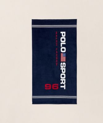 Polo Sport ビーチ タオル（ネイビー） | RALPH LAUREN HOME