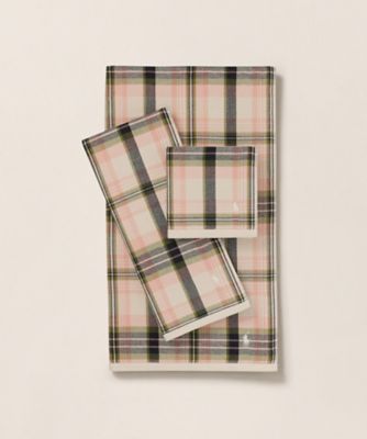ラルフローレン アリソンギンガムタオルケット RALPH LAUREN HOME