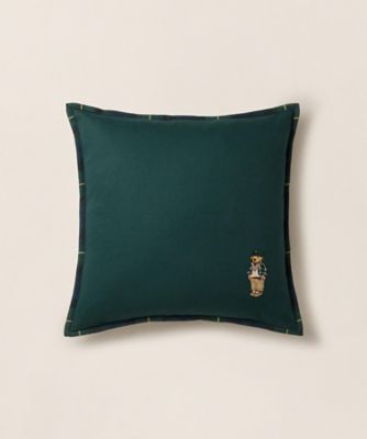 ＜RALPH LAUREN HOME＞Ｈｉｇｈｍｏｏｒｅ　Ｐｏｌｏ　ベア　スロー　ピロー
