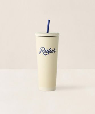 ＜RALPH LAUREN HOME＞Ｔｈｅ　Ｒａｌｐｈ　アイスド　ビバレッジ　カップ＆ストロー