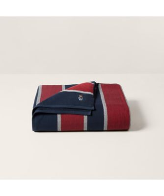 ＜RALPH LAUREN HOME＞ＲＬ　Ｐｏｌｏ　ベア　シングル　タオルケット　４１０ネイビー