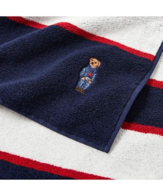 RL Polo ベア ハンドタオル 410ネイビー | RALPH LAUREN HOME