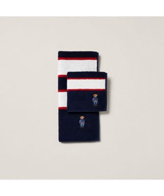 RL Polo ベア ハンドタオル 410ネイビー | RALPH LAUREN HOME