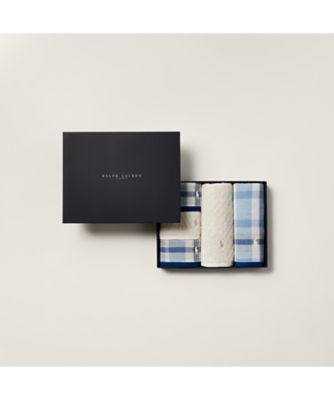 ＜RALPH LAUREN HOME＞Ｃｈａｍｂｅｒｓ　タオル　５ピース　ギフト　セット