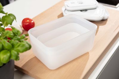 【ＺＷＩＬＬＩＮＧおまとめ】フレッシュ＆セーブ　真空プラスチックコンテナ　３サイズセット（Ｓ・Ｍ・Ｌ）