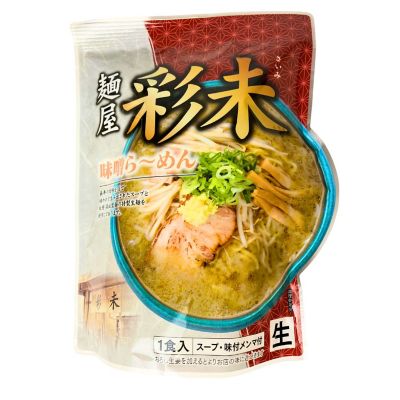 きたキッチン＜森住製麺＞麺屋　彩未　味噌らーめん