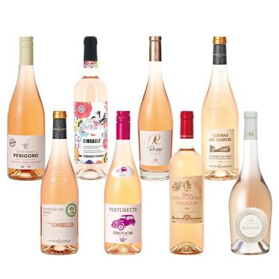 Ｍ２２．フランスロゼワイン８本セット■セットワイン特別販売会■