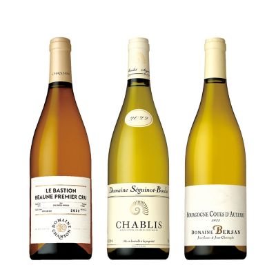 Ｍ３０．プルミエ・クリュ含む　フランス・ブルゴーニュ地方白ワイン３本セット■セットワイン特別販売会■