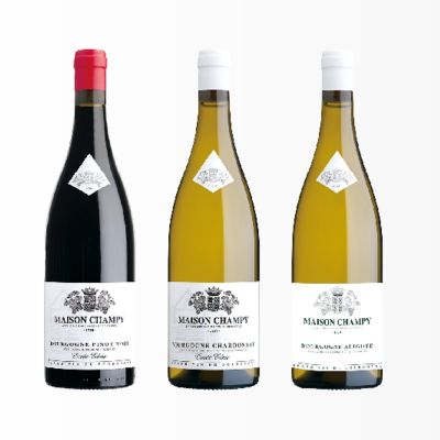 M27．フランス・ブルゴーニュ地方＜メゾン・シャンピー＞赤白