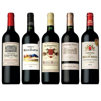 M33．フランス・ボルドー地方2019年優良ヴィンテージ赤ワイン5