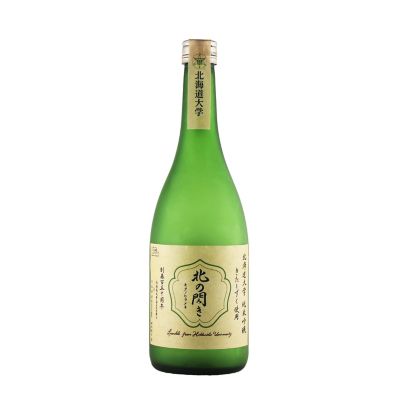 H28．札幌市＜日本清酒＞千歳鶴×北海道大学 純米吟醸 「北の閃き