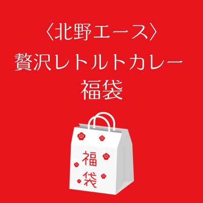 ■店頭お渡し■＜北野エース＞贅沢レトルトカレー福袋　※丸井今井大通館９階　特設会場　※午前１０時～午後３時