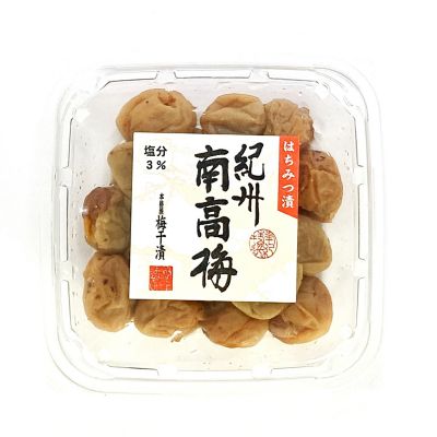 北野エース＞＜中峰農園＞紀州南高梅 塩分3％｜乾物・梅干