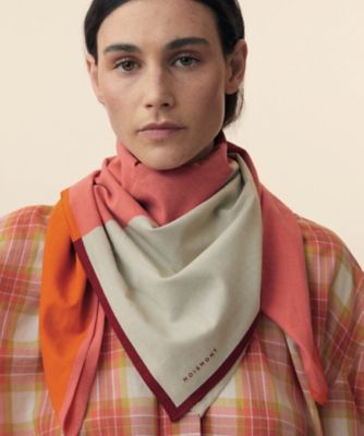 コットンスカーフ（No．717） POP PINK | moismont