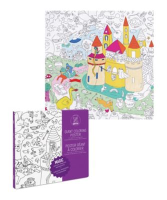 ＜BORNELUND (Baby&Kids)＞ＯＭＹ　ジャイアントポスター　魔法の世界