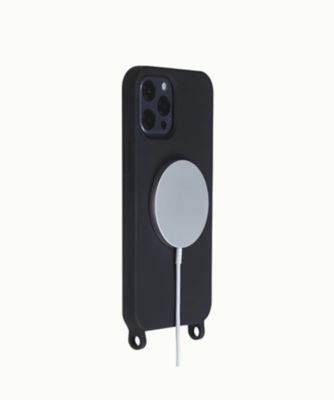 ★ＭａｇＳａｆｅ対応スマートフォンケース　ＭＩＬＯ　ＢＬＡＣＫ