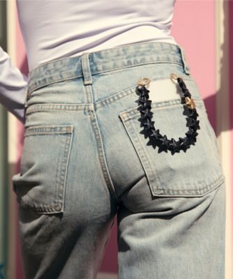 ★ハンドストラップ　ＰＥＴＩＴ　ＥＴＯＩＬＥ　ＢＬＡＣＫ