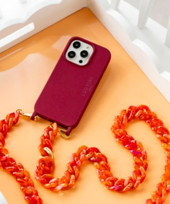 ★ＭａｇＳａｆｅ対応スマートフォンケース　ＭＩＬＯ　ＢＵＲＧＵＮＤＹ